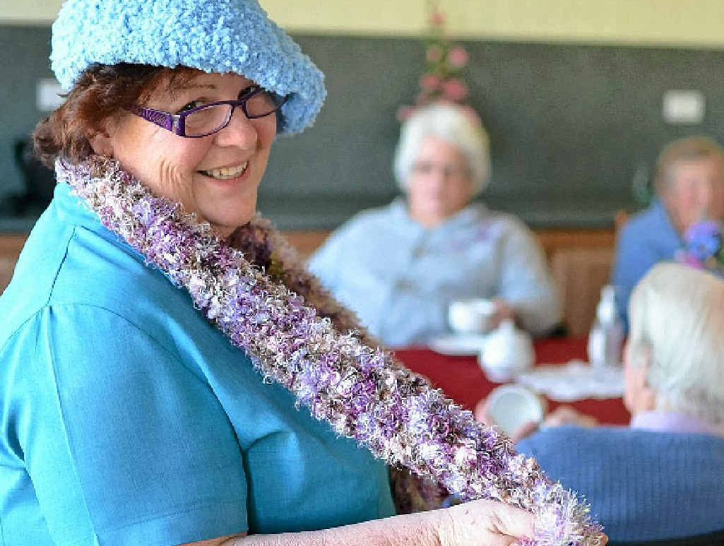 STYLISH FOCUS: Diversional therapist Barb Mapes is the well-dressed driving force behind the Akooramak fashion parade fundraiser. STYLISH FOCUS: Diversional therapist Barb Mapes is the well-dressed driving force behind the Akooramak fashion parade fundraiser.